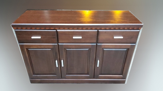 【台北二手家具】泰山宏品二手家具家電買賣 A111503*胡桃3抽餐櫃 二手/全新 餐櫃 櫥櫃 電器櫃/架 廚房用品特價