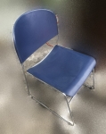 二手家具 台北宏品中古傢俱館❋ F31903 * 藍色洽談椅 * 二手中古書桌椅 電腦椅 讀書椅 辦公椅 會議椅 洽談桌