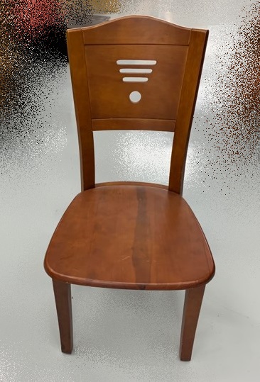 台北二手家具買賣 推薦 泰山宏品二手傢俱館 B72402*高級實木餐椅 餐桌椅*2手桌椅 辦公椅電腦椅書桌椅OA椅