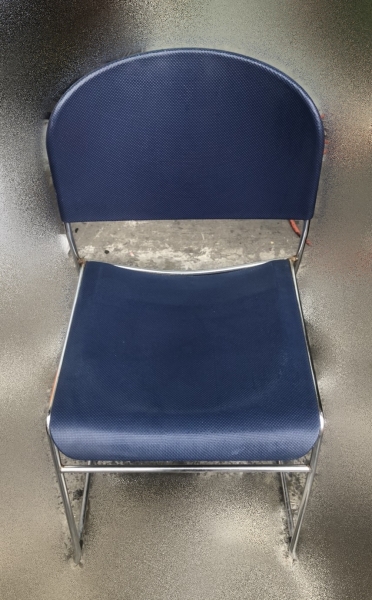 二手家具 台北宏品中古傢俱館❋ F31903 * 藍色洽談椅 * 二手中古書桌椅 電腦椅 讀書椅 辦公椅 會議椅 洽談桌