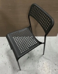 二手家具 台中 樂居全新中古傢俱買賣 F0406BJJ 黑色塑膠椅 洽談椅 書桌椅 電腦椅 會客椅 2手各式桌椅拍賣