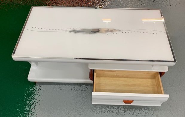 台中二手家具買賣 推薦 西屯樂居中古傢俱館 YS6222-2CD*全新優越大茶几 矮桌 沙發桌*新莊樹林信義內湖板橋松山