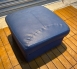 樂居二手傢俱A1209BJJ 藍色豆腐椅 單人沙發 套房家具 客廳桌椅 臥室家具 床組 床墊 【全新中古家具家電】ㄊ
