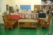 樂居二手家具館 庫存傢俱賣場 全實木巴里島風收納木製沙發、木板組椅、木製板椅 木頭椅 戶外桌椅