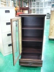樂居二手家具館 全新實木高低櫃 酒櫃 書櫃 玻璃展示櫃 電視櫃 全新家具拍賣茶几 沙發 台中中古傢俱
