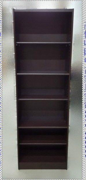 樂居二手家具館 台中全新中古傢俱 EA1111AJD *全新胡桃木書櫃 書架 高低櫃* 庫存家具拍賣 沙發 茶几 鞋櫃