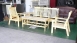 樂居二手家具館 A769*全新實木木製沙發*實木組椅含大茶几/邊桌/矮桌/泡茶桌椅