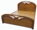 樂居二手家具(北) 便宜2手傢俱拍賣B92611*實木5尺床架* 中古床組 床底 床墊 床頭櫃 床架
