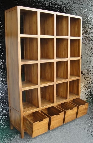 樂居二手家具 TK-A350*庫存柚木書櫃 實木書架 藝品展示架 高低櫃 酒櫃 置物櫃*台中二手傢俱 零碼家具批發