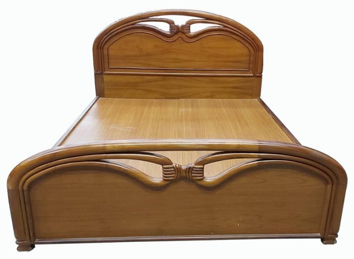 樂居二手家具(北) 便宜2手傢俱拍賣B92611*實木5尺床架* 中古床組 床底 床墊 床頭櫃 床架