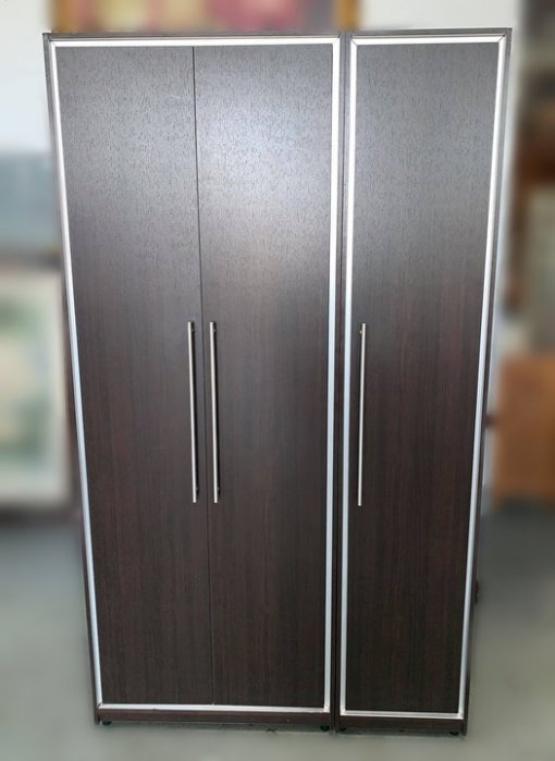 【宏品二手家具館】中古傢俱家電 B92404*胡桃色衣櫃*斗櫃 臥室傢俱化妝台 冰箱新竹台北床組床墊床架 沙發2手櫥櫃